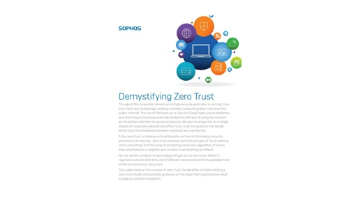 Entmystifizieren Zero Trust